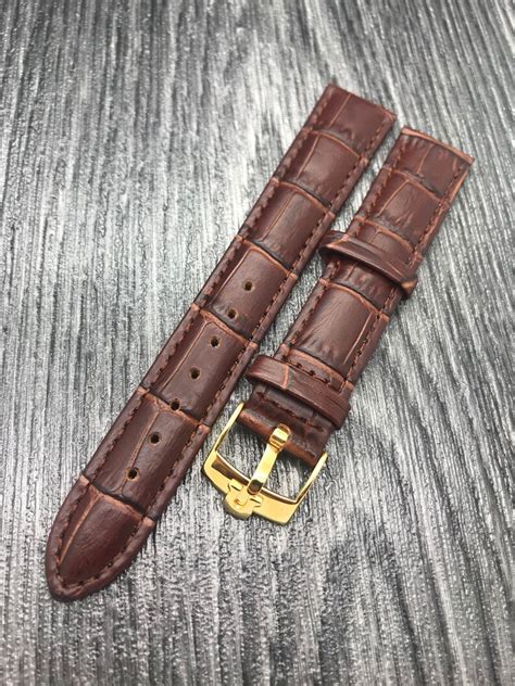 genuine omega leather watch strap|genuine omega watch strap 18mm.